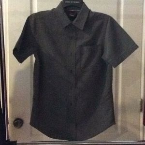 Boy short sleeve shirt